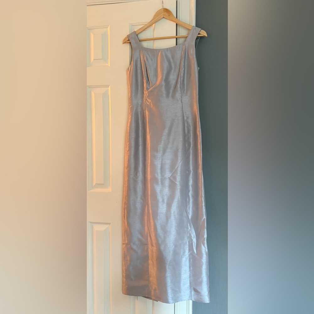 Elegant Silver Women's Dress